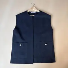 UNFILO ニット　ジレ　ベスト