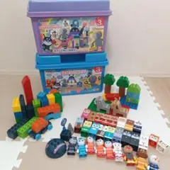 アンパンマン ブロックラボだだんだんブロックバケツその他おまとめ売り