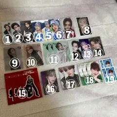 【出品番号13】INI 松田迅 トレカ セット