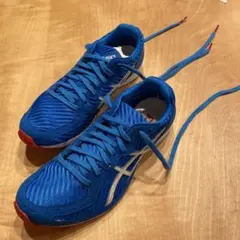 ASICS 陸上競技用スパイクシューズ 青