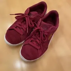 PUMA スエード スニーカー ボルドー