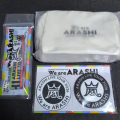 嵐 We are ARASHI ポーチ フォンタブストラップ コースター - メルカリ