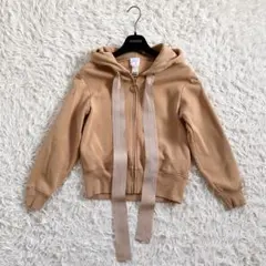 【着用2回】PATOU♡パトゥ　オーガニックコットンジップアップフーディー