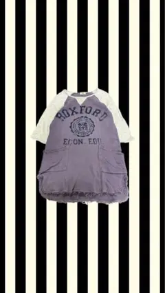 KRIFF MAYER ラグラン　長袖Tシャツ　アメカジ　古着　8SM2のサムネイル