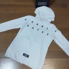 ⭐美品⭐お買い得２点⭐パーリィーゲイツパーカー&ショップ袋⭐白⭐M⭐