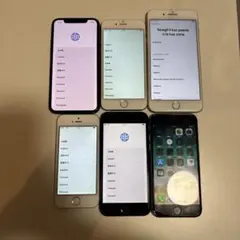 iPhone ジャンク品　6点セット