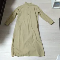 スティーブンアラン　ベージュ ロングシャツワンピースのサムネイル