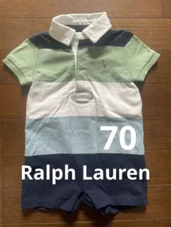 Ralph Lauren ラルフローレン　ロンパース 6M 70
