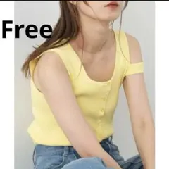 【Kastane】肩スリットあきタンク