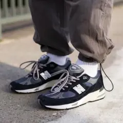 ニューバランス991ネイビー25.5