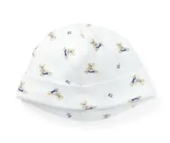 【極美品】ラルフローレン ベビー帽子 ホワイト