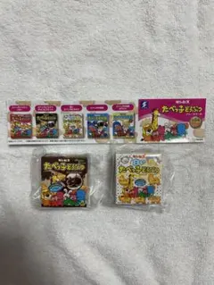 たべっ子どうぶつ ガチャガチャ フレークシール 2点セットのサムネイル