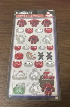 R*マ様 ボンボンドロップシール ベイマックスB ディズニー