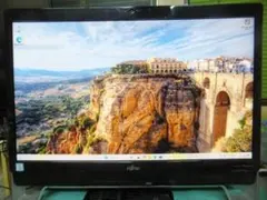 1830）W11秒速起動SSD500G 富士通液晶一体 WF1/X i712G