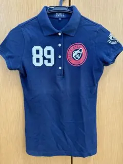 パーリーゲイツ★レディースポロシャツ パーリーゲイツ PG 【冷感UV】サイドロゴプリントカノコ半袖