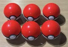 ポケパークカントー モンスターボール 6個セット ピンズ無し ポケモン