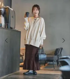 スウェットカーディガン カーディガン