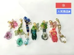 ㉝、天然石オリジナルチャーム.ꕤ*.゜