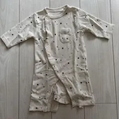 ベビー 星柄 ロンパース 60-70cm