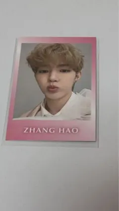 ゼベワン ZB1 トレカ ジャンハオ チェキ ゆらゆら