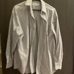 ストライプシャツ　ビッグシャツ