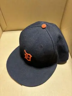 New Era 59FIFTY 黒キャップ 7 1/4 デトロイトタイガース