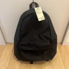 無印良品　肩の負担を軽くする　撥水リュックサック　黒