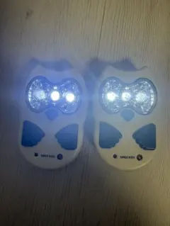 SMILE KIDS フクロウ型 フットライト 2個セット