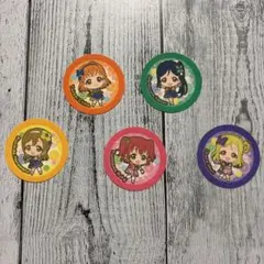 バラ可　ラブライブサンシャイン　円形ステッカー