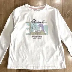 メゾピアノジュニア　長袖　Tシャツ 150 M 女の子　ロンT 綿100%