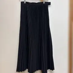 URBAN RESEARCH DOORS ブラックプリーツスカート サイズ2