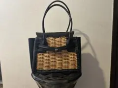 ebagos エバゴス スタイリスト　かごバッグ/ 型押しキップレザー　付属品有のサムネイル