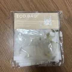 フラワーレースエコバッグ　新品のサムネイル