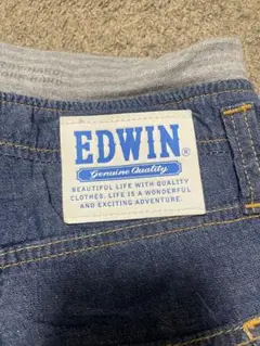 EDWIN ダークブルーハーフパンツ