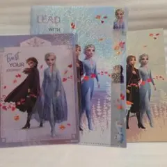 【文房具セット】アナと雪の女王(下敷き、ファイル、ノート)