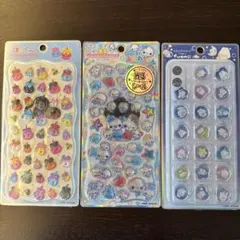 ほっぺちゃんプチドロップステッカー　ぷくぷくあわわちゎん　ふあみいおはじきシール