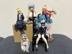 レモン、パワー、ヴィランミク、白銀ノエル モダニア　フィギュアセット