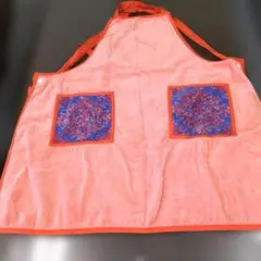 Hotman オレンジエプロン ポケット付き