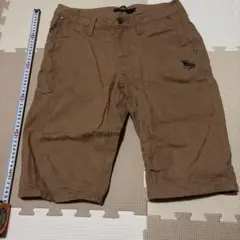 メ*ー様 beachsound ハーフパンツ　茶色　Sサイズのサムネイル