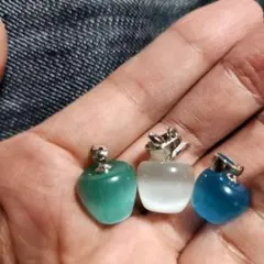 天然石ペンダントトップ3個セット