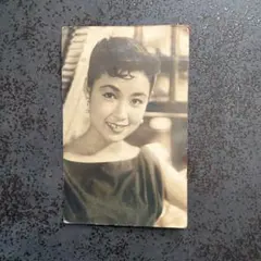 サイン入り 高峰秀子 ブロマイド 絵葉書 昭和 女優 - メルカリ