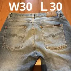 ヌーディジーンズ　ダメージ加工　リーンディーン　L30W30のサムネイル