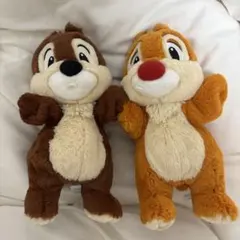 チップとデール ぬいぐるみ ペアセットのサムネイル