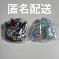 サンリオキャラクターズ　パッケージチャーム　ばつ丸　ハンギョドン