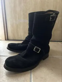 ルードギャラリー　エンジニアブーツ　スウェード　ブラック RUDE GALLERY(ルードギャラリー) / エンジニアブーツ/2/BLK/スウェード