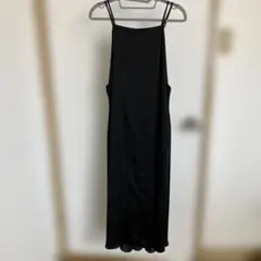 UNITED ARROWS キャミソールロングワンピース　ブラックSサイズ