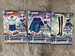 アイカツカード　ネイビースパイダーセット　ロリゴシック　氷上スミレ