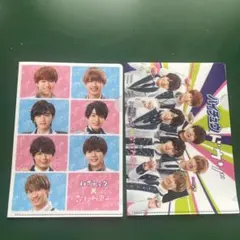 なにわ男子 クリアファイルセット