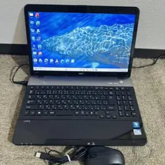 S179 NECノートパソコンSSD高速サクサク動くWindows11オフィス付