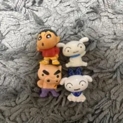 クレヨンしんちゃん　マスコット4点セット